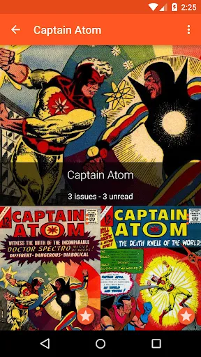 Astonishing Comic Reader Screenshots