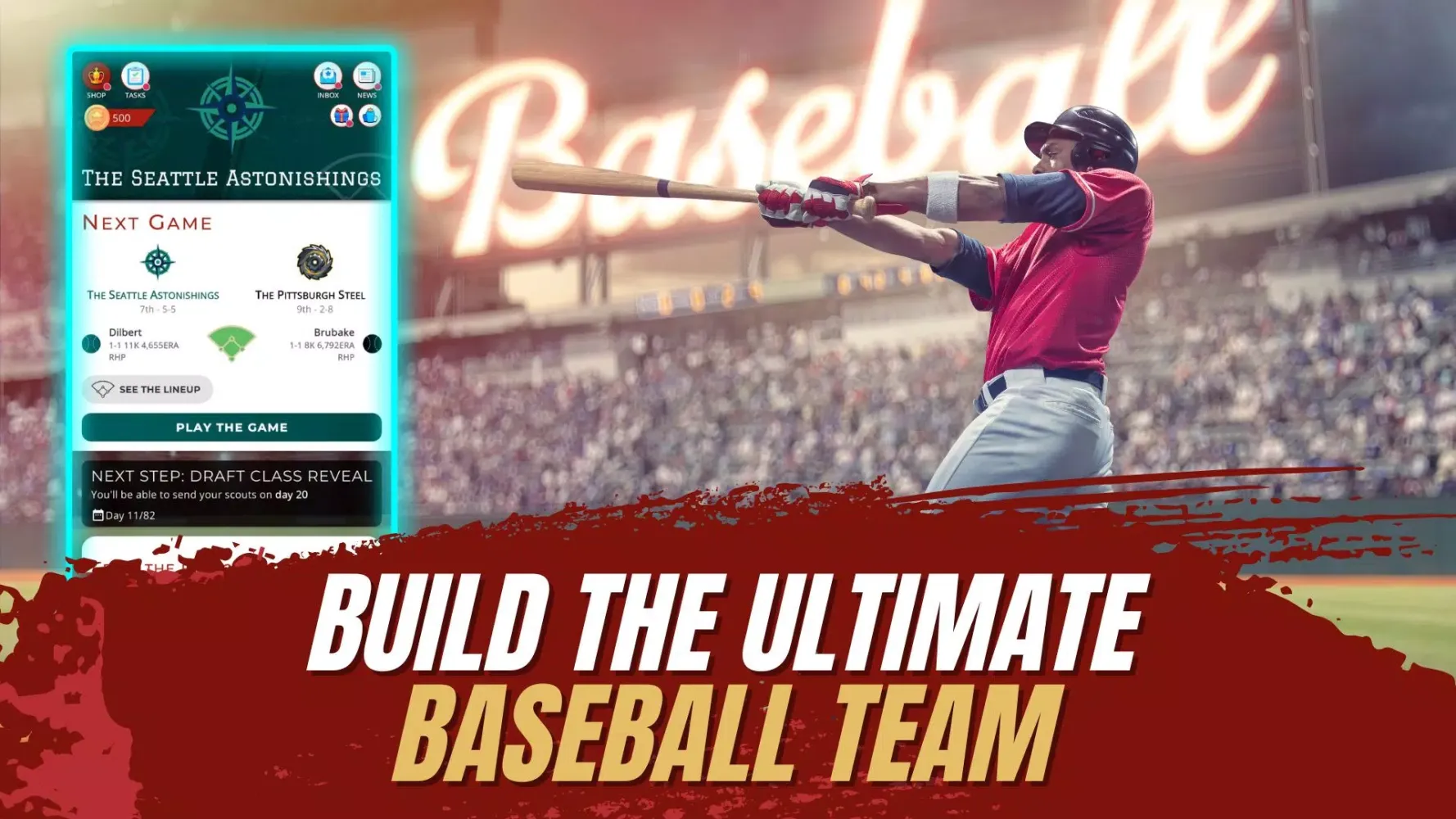 Zrzuty ekranu Astonishing Baseball Manager