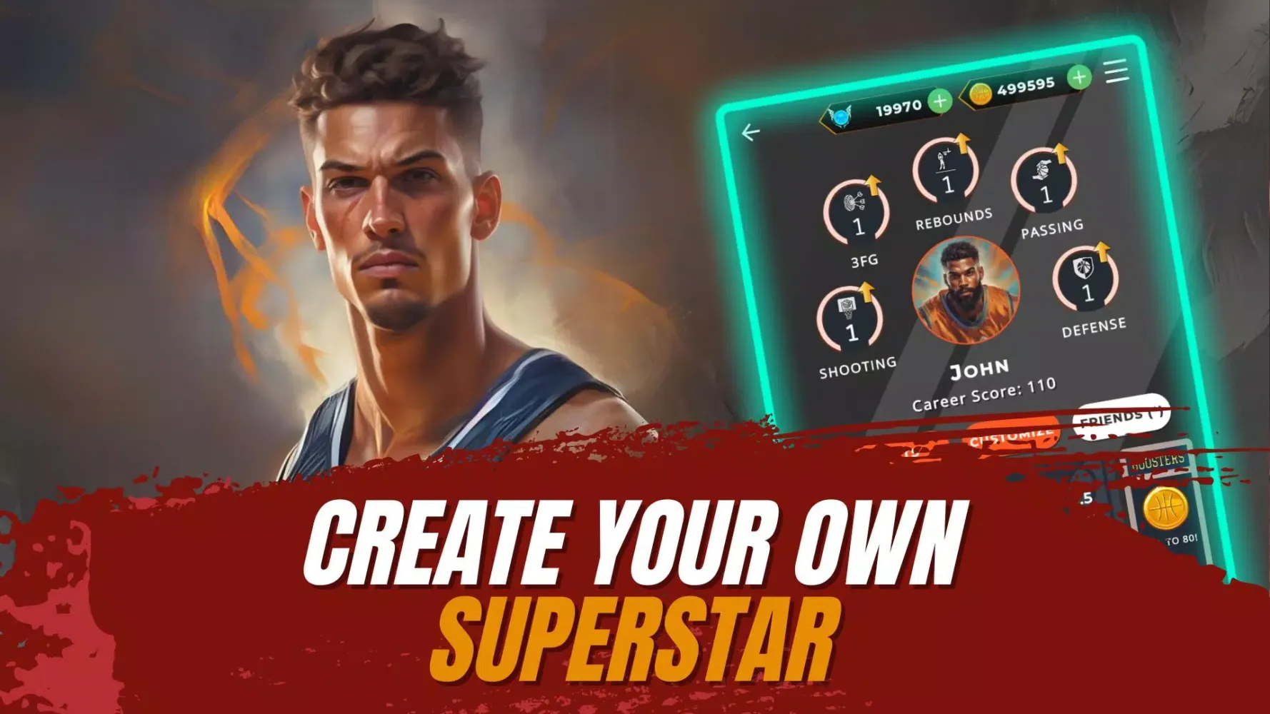 Basketball Career 24应用截图