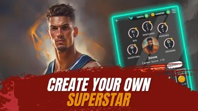 ภาพหน้าจอของ Astonishing Basketball Career