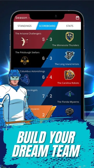 Astonishing Hockey Manager স্ক্রিনশট