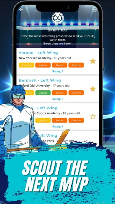 Astonishing Hockey Manager স্ক্রিনশট