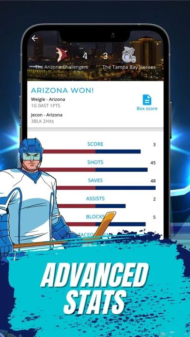 Astonishing Hockey Manager স্ক্রিনশট