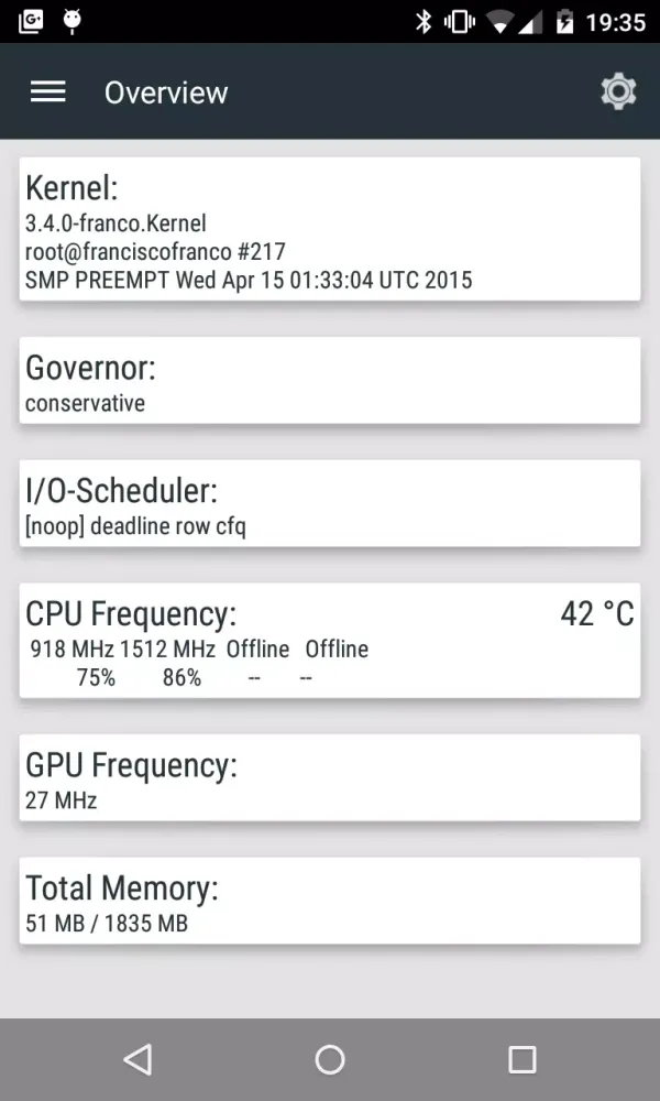 Aero Control Screenshots