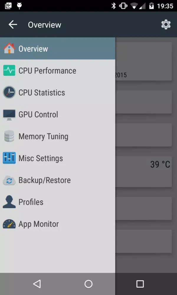 Aero Control Screenshots