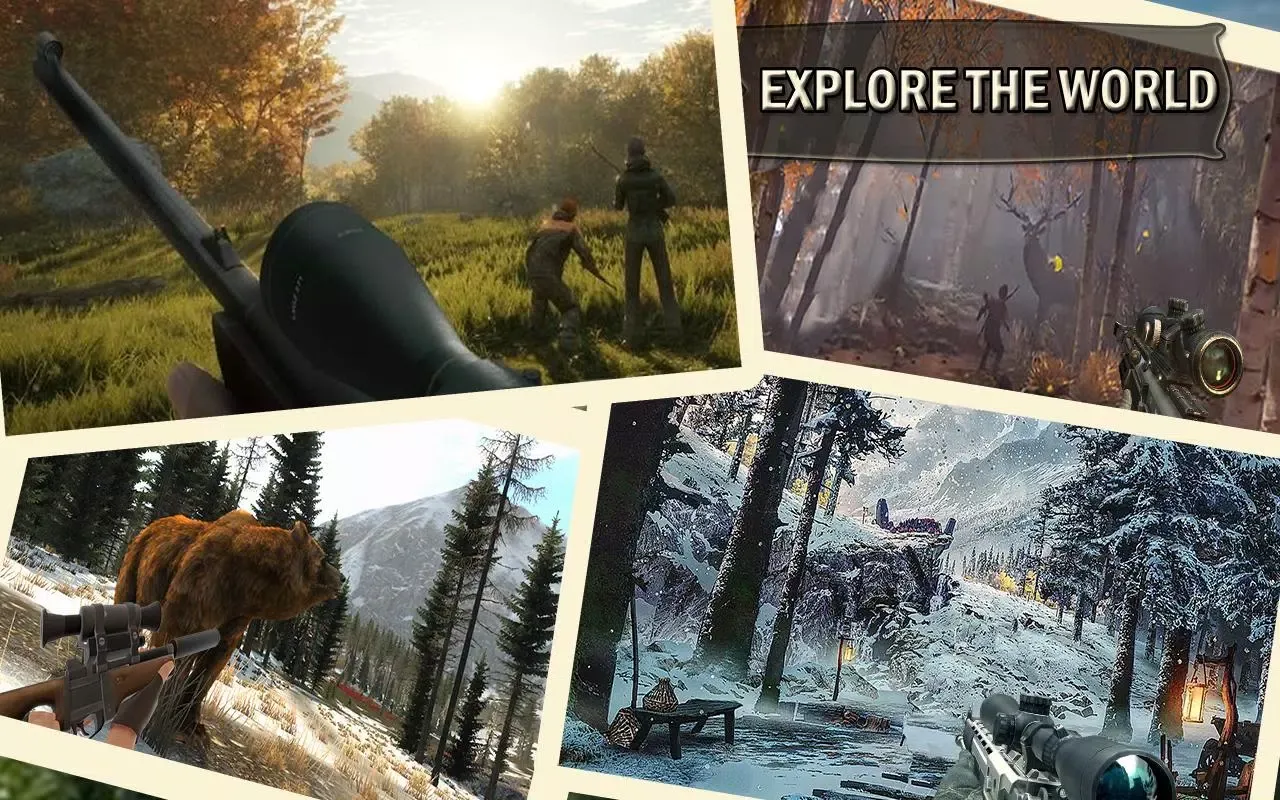 Capturas de pantalla de Sniper Animal Shooting Game 3D