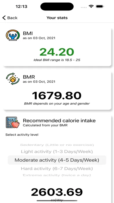 Capturas de pantalla de Corefit.Plus