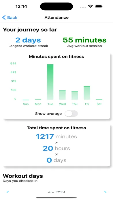 Capturas de pantalla de Corefit.Plus