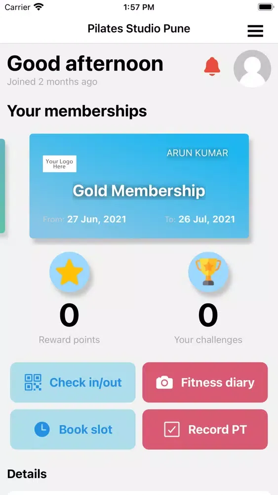 The Pilates Studio Pune স্ক্রিনশট