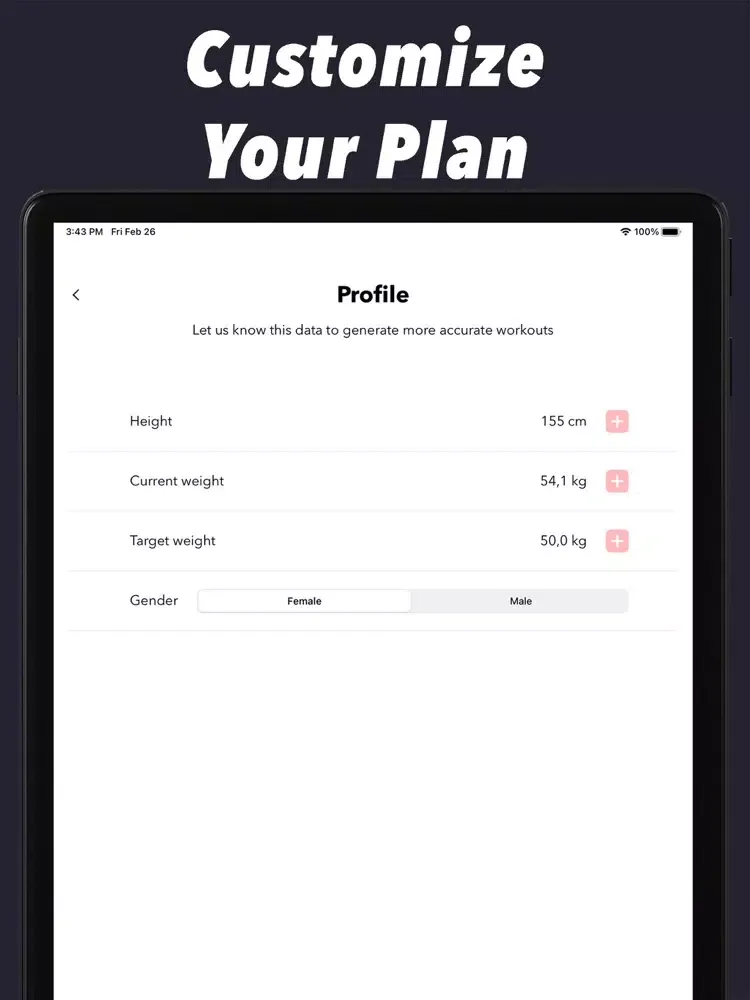 تصاویر Abs Workout 30 Days Challenge iPad 