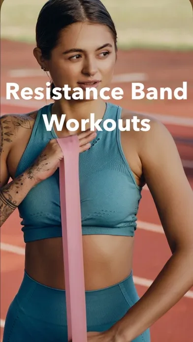 Capturas de pantalla de Resistance Band Workout Plans