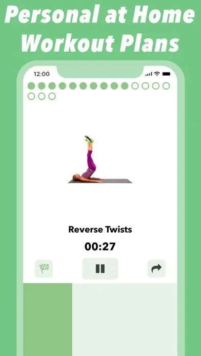 Pilates Exercises Workout Plan Screenshots