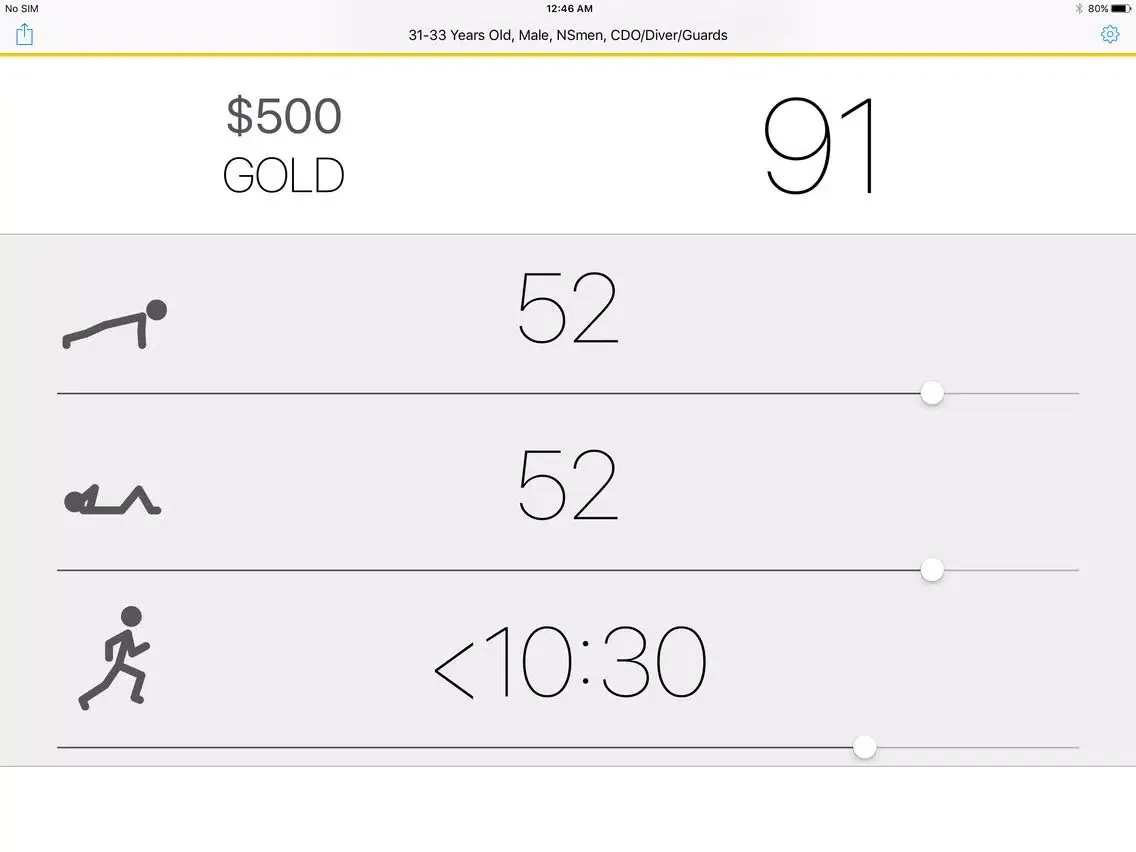 IPPT Goal iPad  سکرین شاٹس
