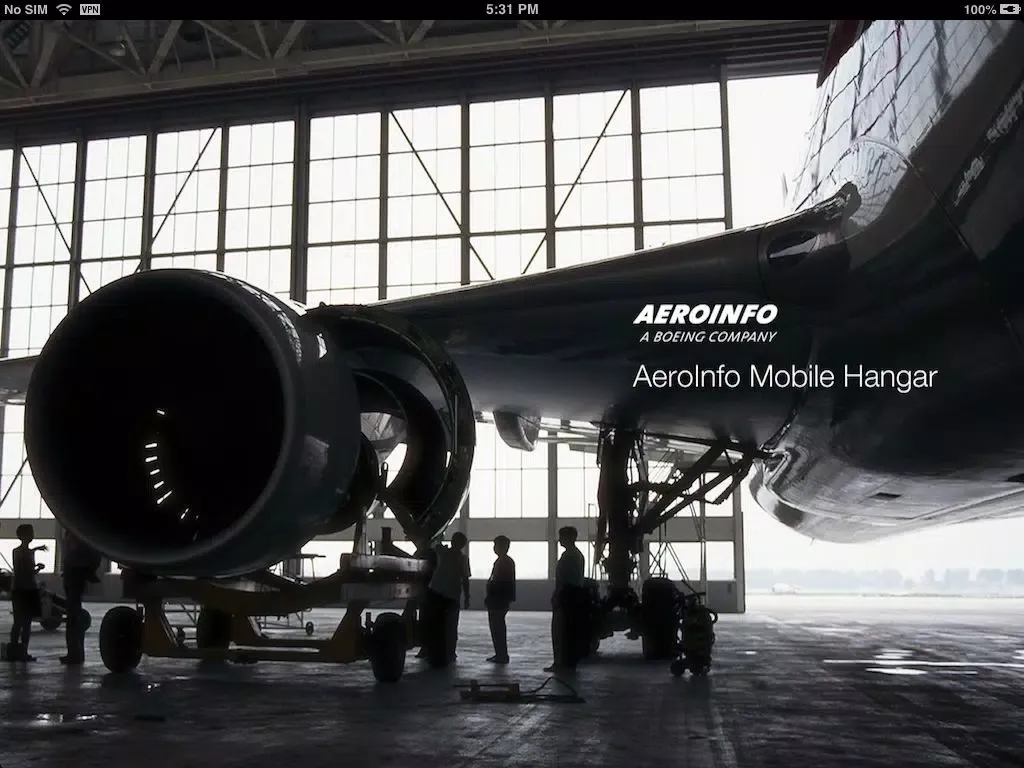 AeroInfo Mobile Hangar iPad  سکرین شاٹس