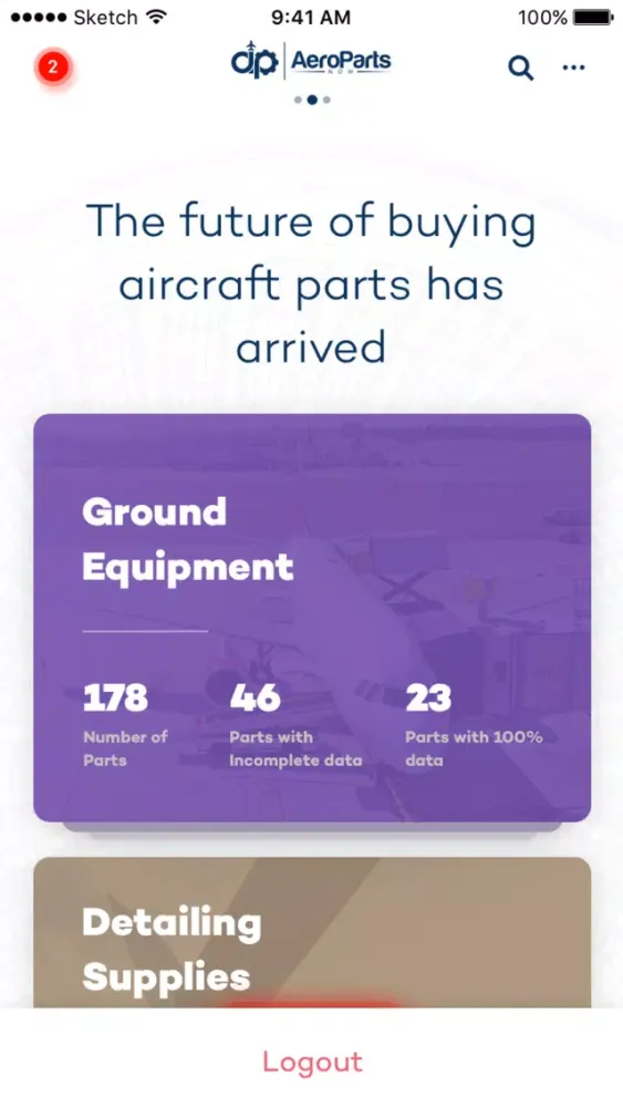 AeroPartsNow Seller應用截圖