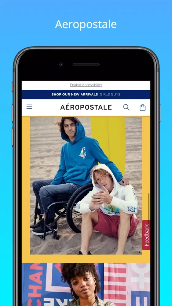 Ảnh chụp màn hình của Aeropostale - Clothes, Hoodies