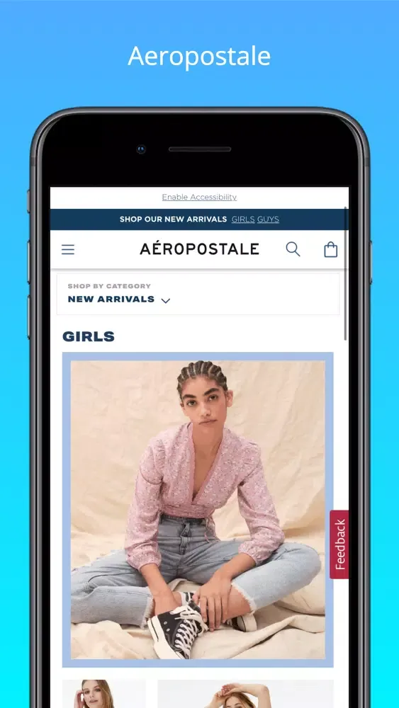 Ảnh chụp màn hình của Aeropostale - Clothes, Hoodies