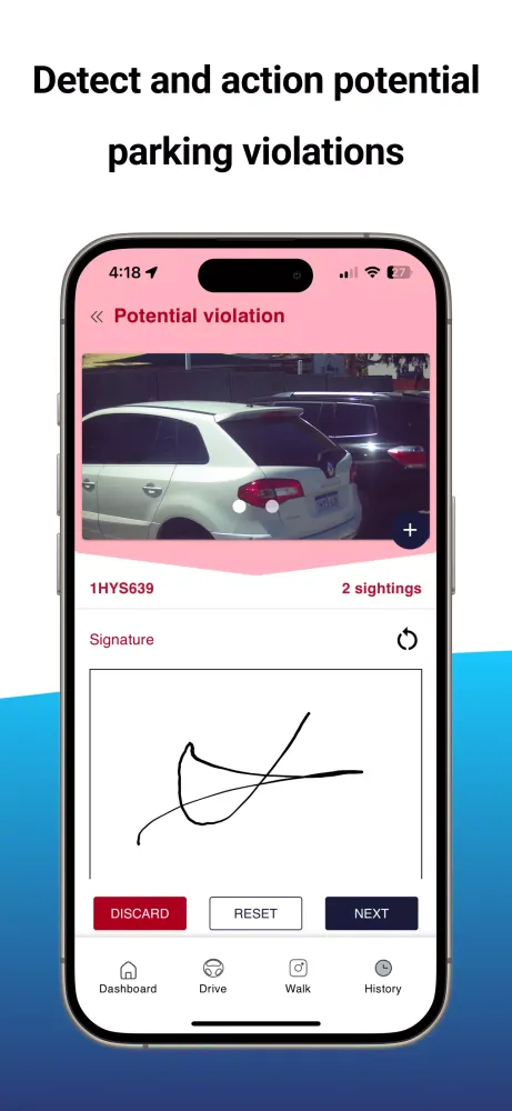 Screenshot di Aero Ranger ANPR for parking