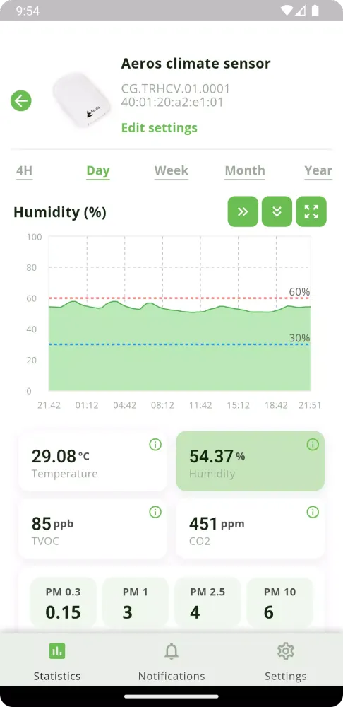 Aeros Mobile Screenshots