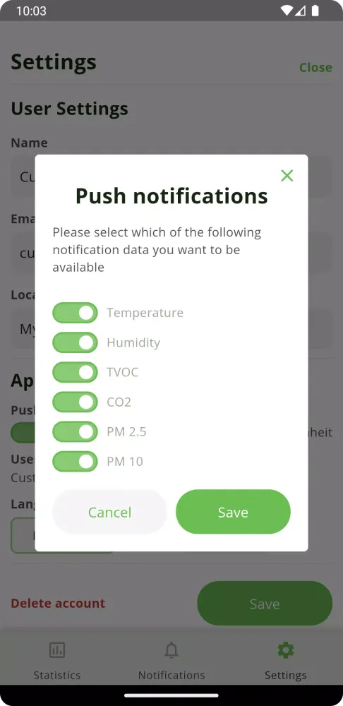 Aeros Mobile Screenshots