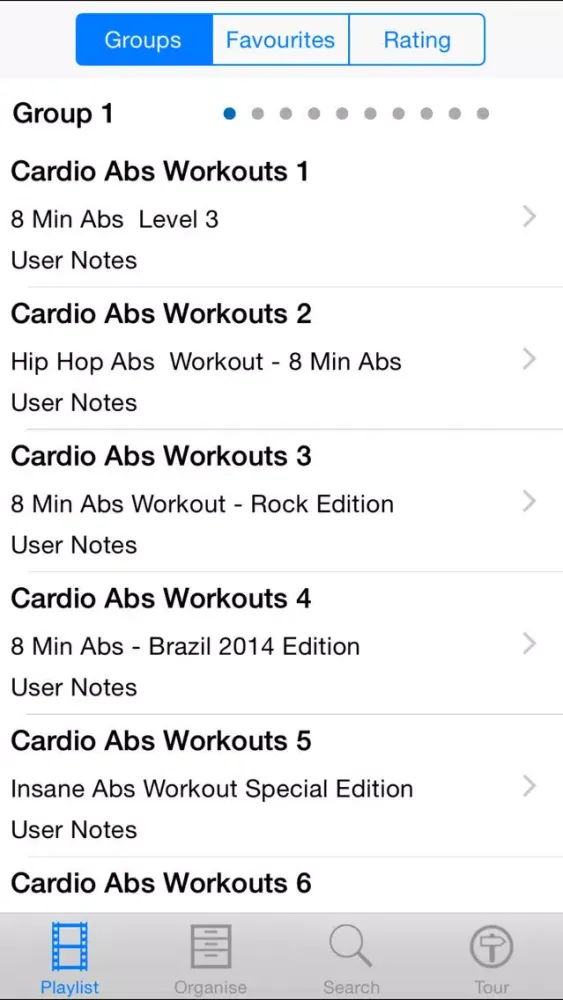 Cardio Abs Workouts স্ক্রিনশট