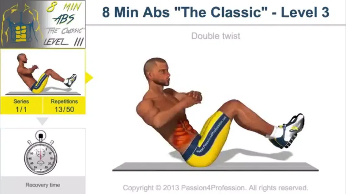 Cardio Abs Workouts স্ক্রিনশট