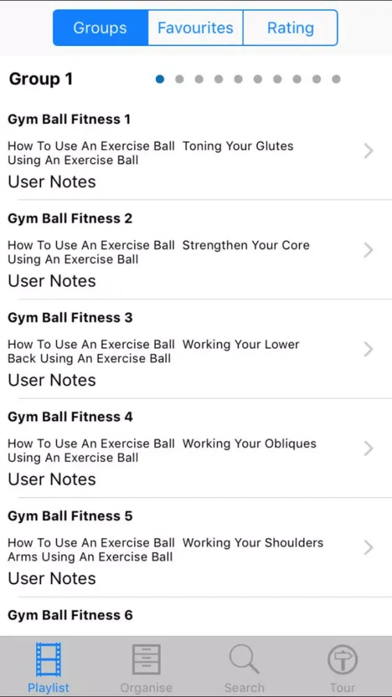 Gym Ball Fitness Screenshots