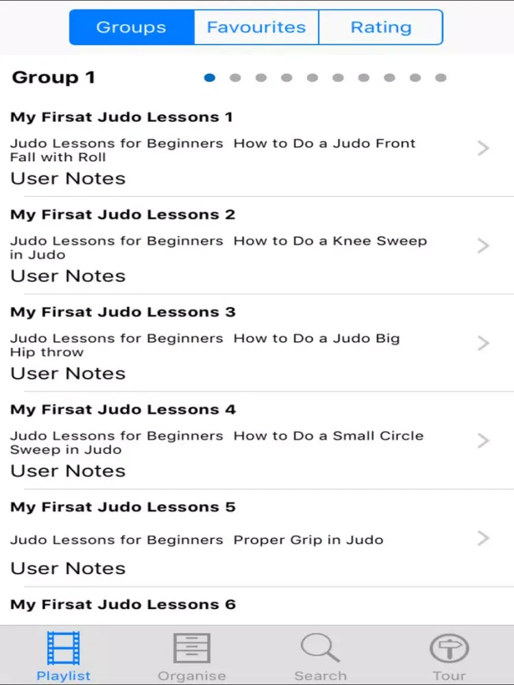 My First Judo Lessons iPad  Screenshots