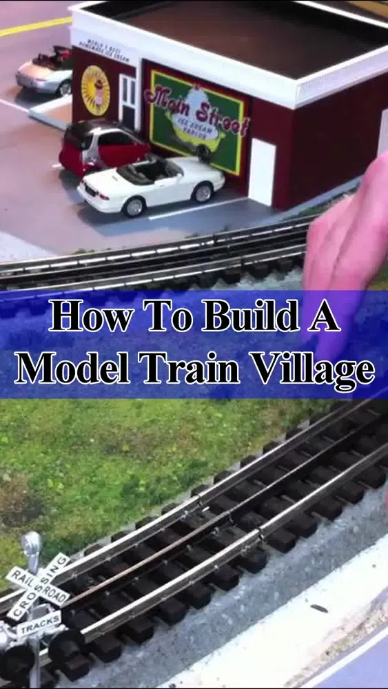 تصاویر How To Build A Model Train Village