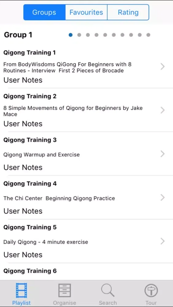 Qigong Training Screenshots