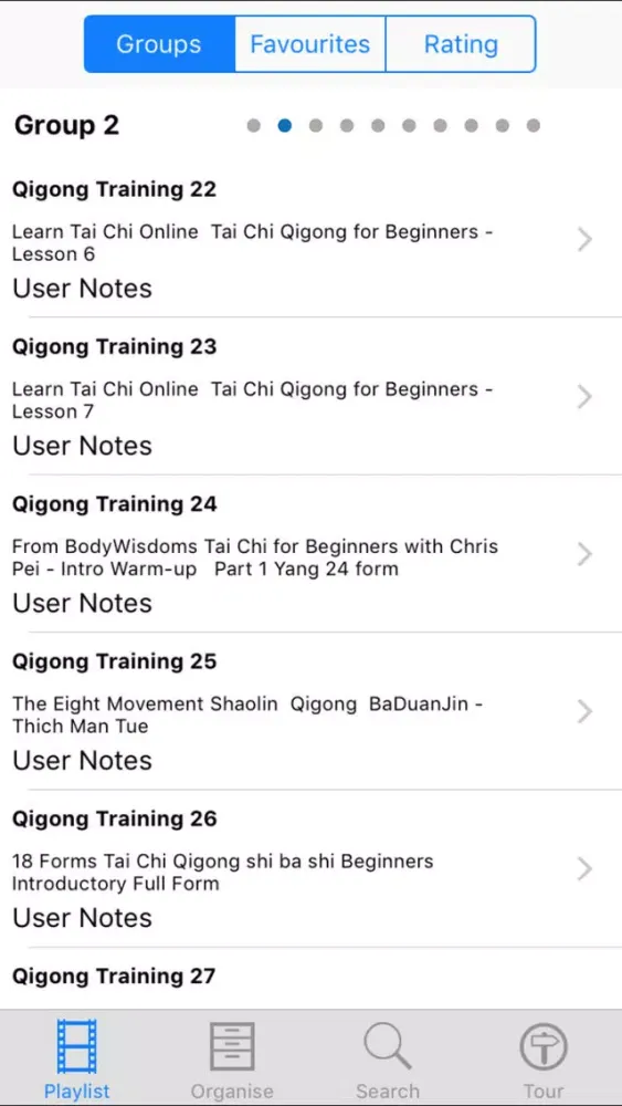 Qigong Training Screenshots