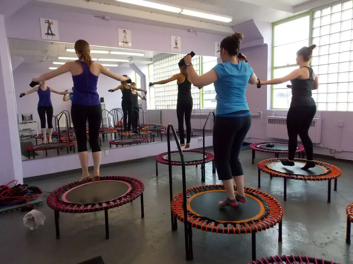 Captures d'écran de Rebounder Fitness iPad 