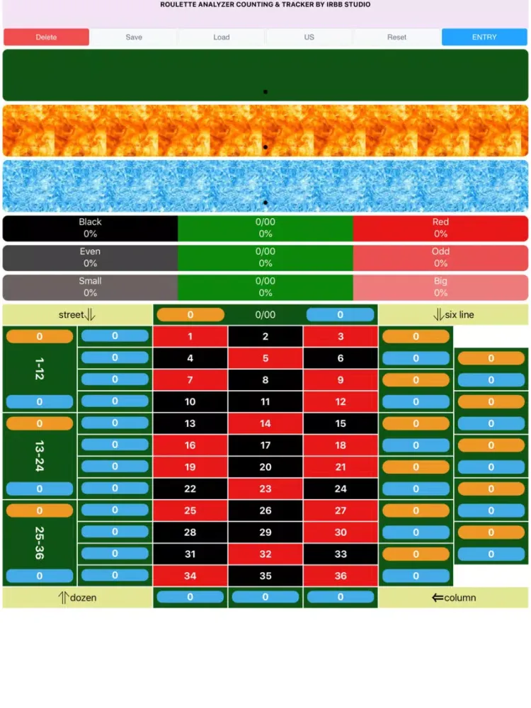 Roulette Analyzer Count Track iPad  Ekran Görüntüleri