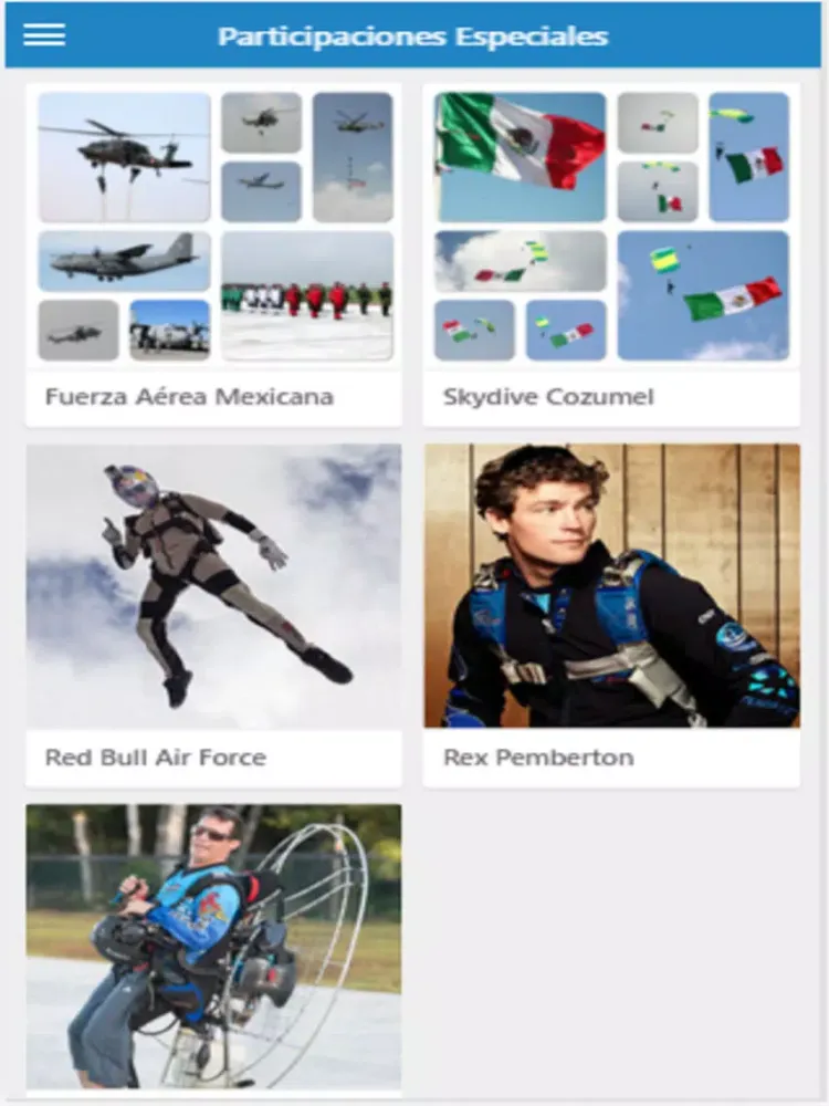 Aeroshow Cozumel iPad  스크린샷