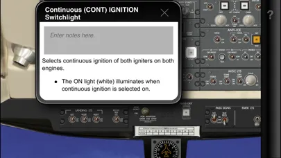 Tangkapan layar CRJ-700 Cockpit Fam.