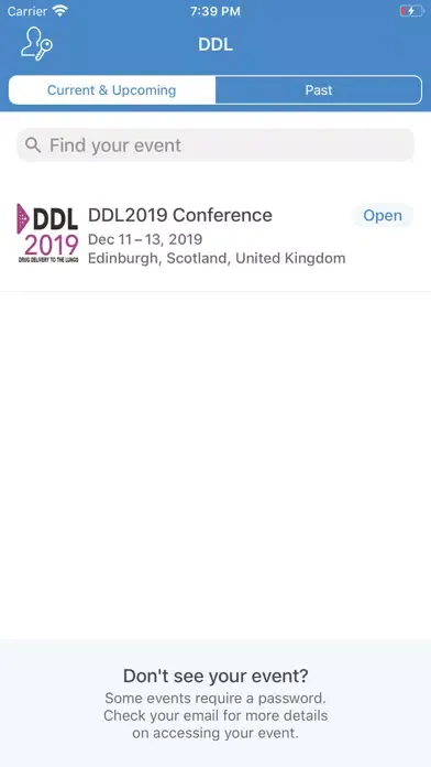 Ảnh chụp màn hình của DDL Conference