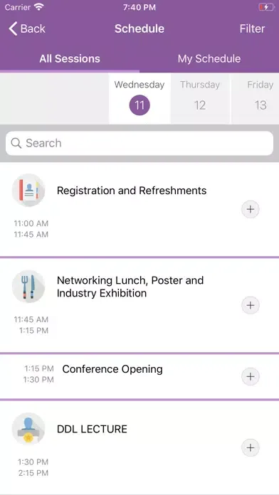 Ảnh chụp màn hình của DDL Conference