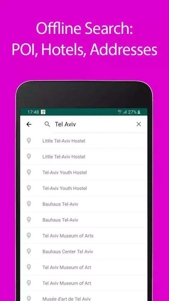 Ảnh chụp màn hình của Tel Aviv