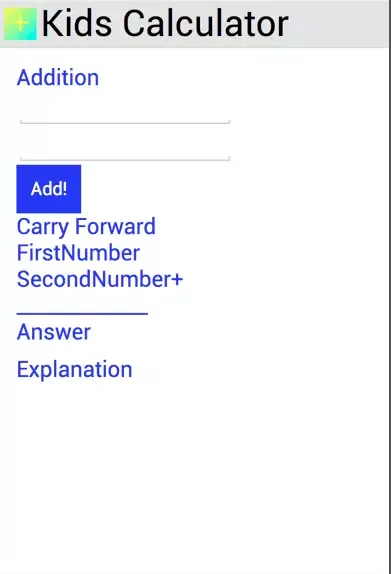 Kids Calculator Screenshots