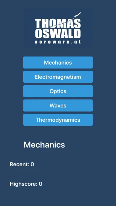 Capturas de pantalla de Physics Quiz for Pilots
