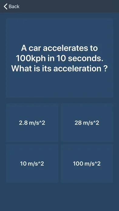 Capturas de pantalla de Physics Quiz for Pilots