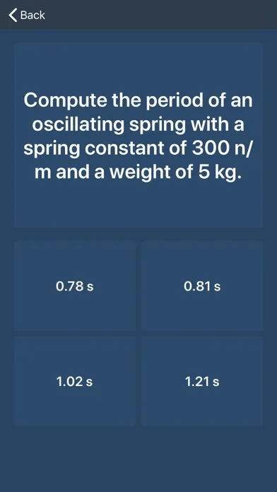 Capturas de pantalla de Physics Quiz for Pilots