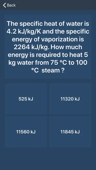 Capturas de pantalla de Physics Quiz for Pilots