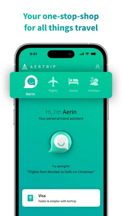 Tangkapan skrin Aertrip: Flight, Hotel Booking