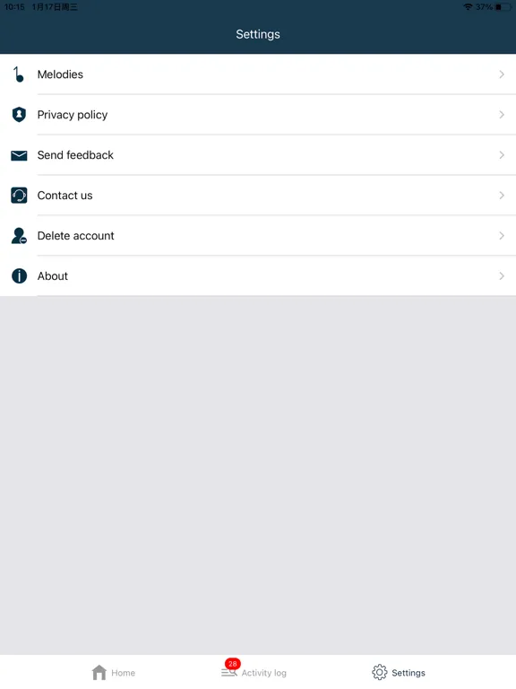 Capturas de pantalla de AES Smart iPad 