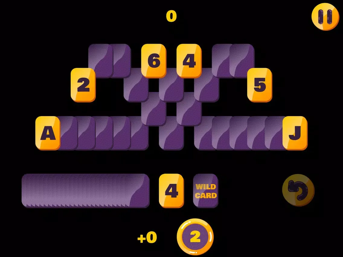 Tri Peaks Solitaire Variations: Golden Pyramids iPad  Screenshots