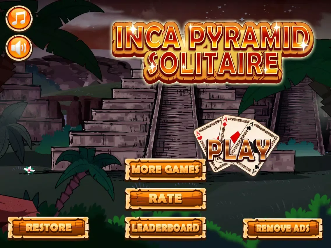 Capturas de pantalla de Ancient Inca Tri Tower Pyramid Solitaire iPad 