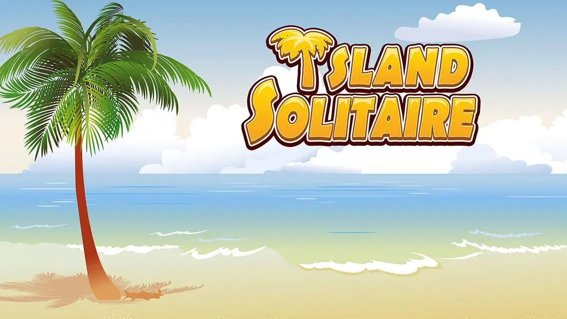 Beach Island Tri Tower Pyramid Solitaire 스크린샷