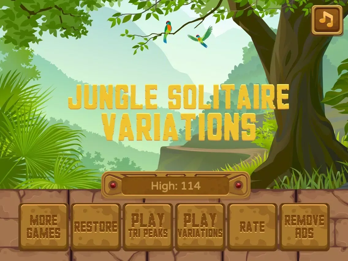 Captures d'écran de Ancient Jungle Treasures Triple Peak Pyramid Solitaire Variations iPad 