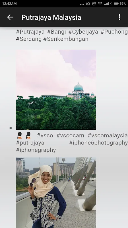 Putrajaya Malaysia Mobile Apps Screenshots